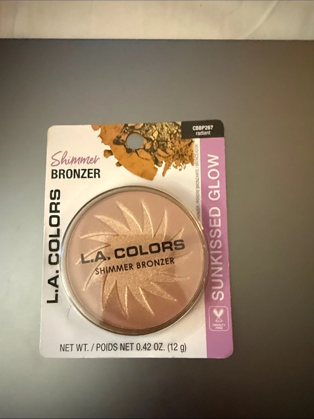 L.A. Colors Shimmer Bronzer - Sunkissed Glow (Champagne Bronze)